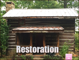 Historic Log Cabin Restoration  Waynesburg, Ohio